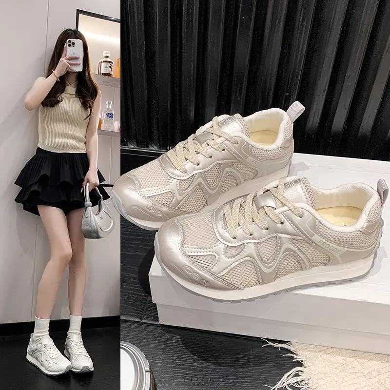 Breathable Mesh Athletic Shoes - أحذية رياضية ذات لوحة شبكية قابلة