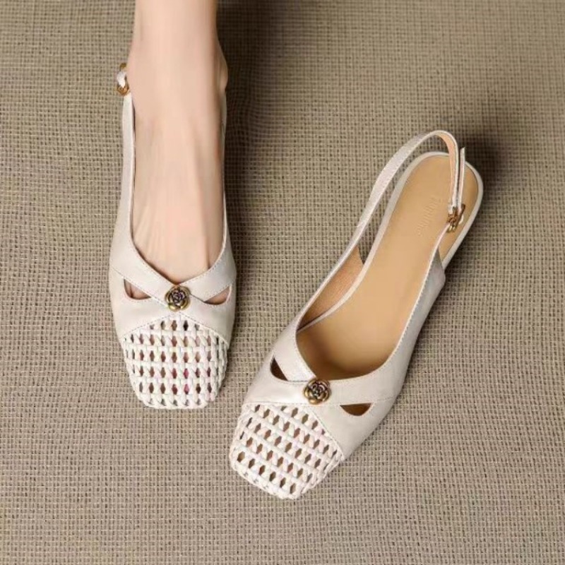 Women'S Shoes - صندل نسائي بمقدمة مغلقة على الطراز