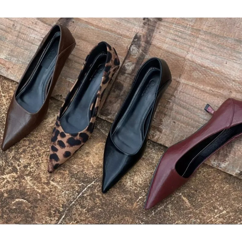 Women'S Shoes - 2024 المرأة مثير عالية الكعب بورجوندي