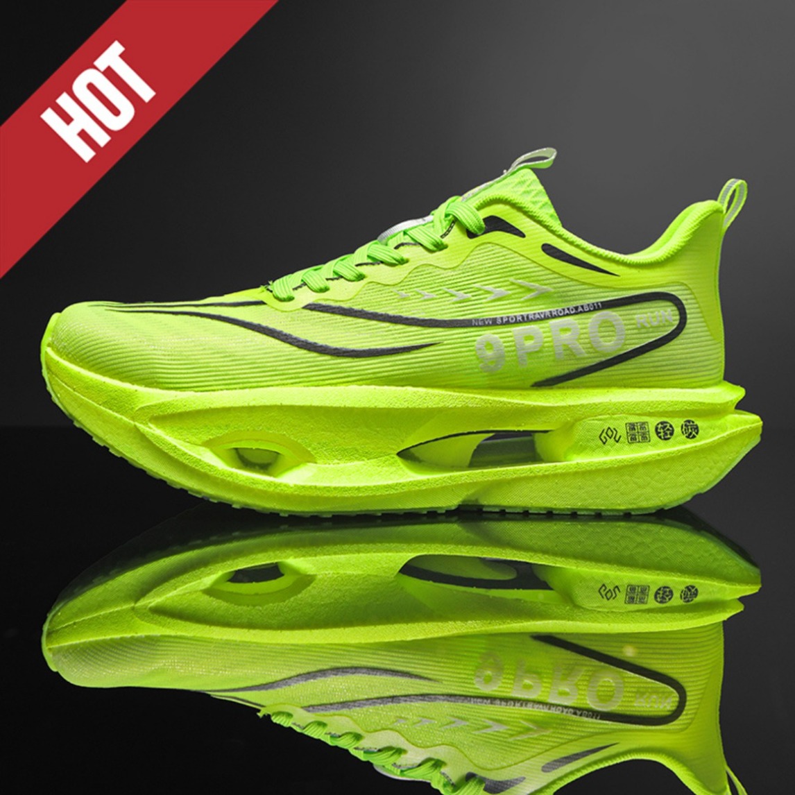 Carbon Plate Marathon Racing Shoes - أحذية جري ماراثونية للرجال والنساء مزودة