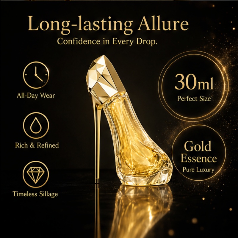 عطر نسائي فاخر على شكل حذاء ذه - مراجعة Heels وسعره
