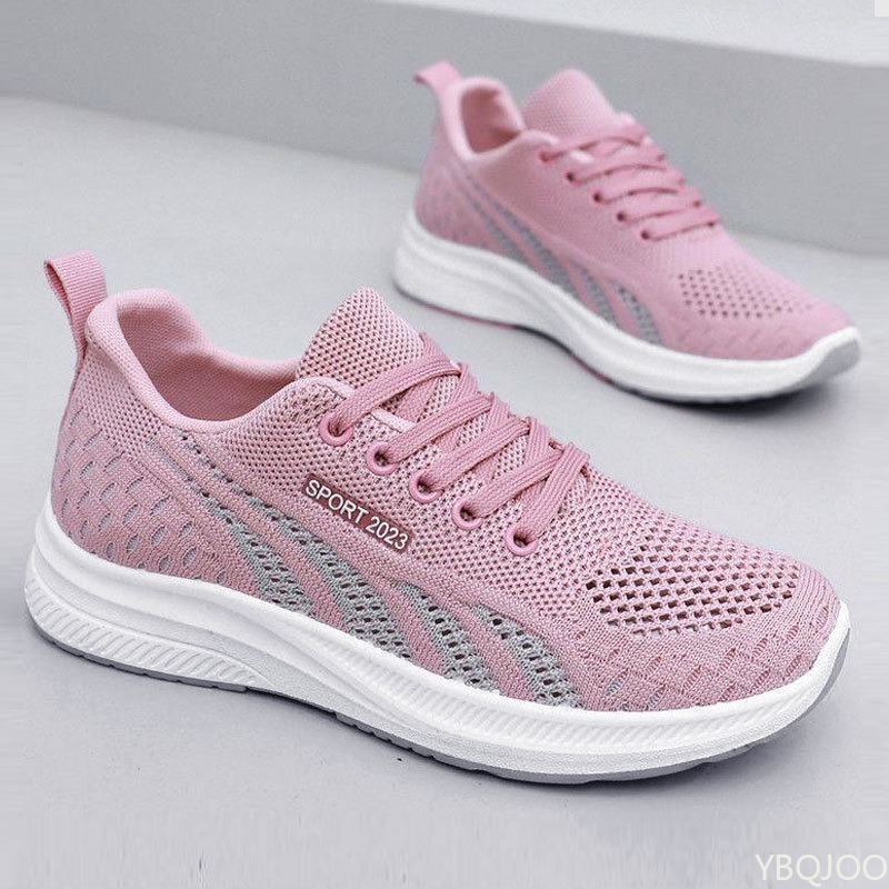 أحذية نسائية رياضية كبيرة الحج - مراجعة Breathable Mesh Athletic Shoes وسعره