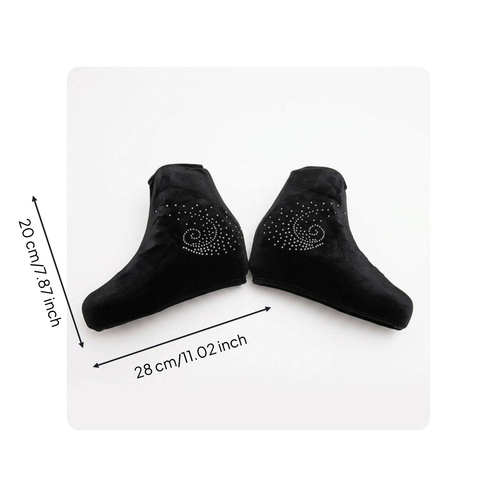 أغطية أحذية التزلج المخملية ال - مراجعة Boots وسعره