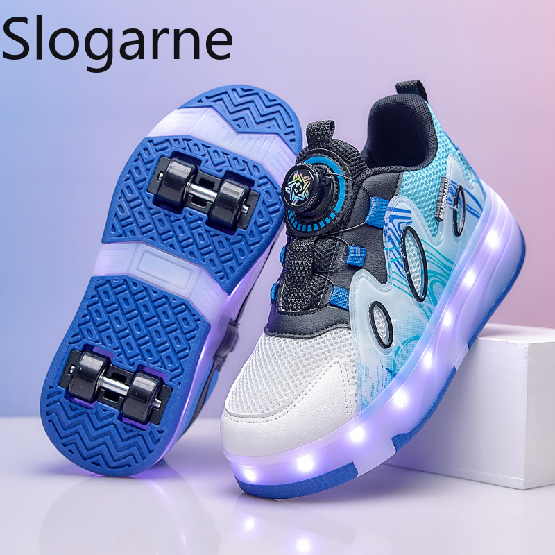 أحذية تزلج بعجلات شبكية جديدة  - مراجعة Running Shoes وسعره