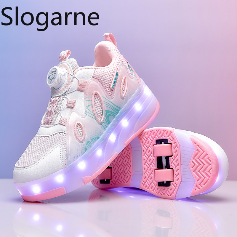 أحذية تزلج بعجلات شبكية جديدة  - مراجعة Running Shoes وسعره