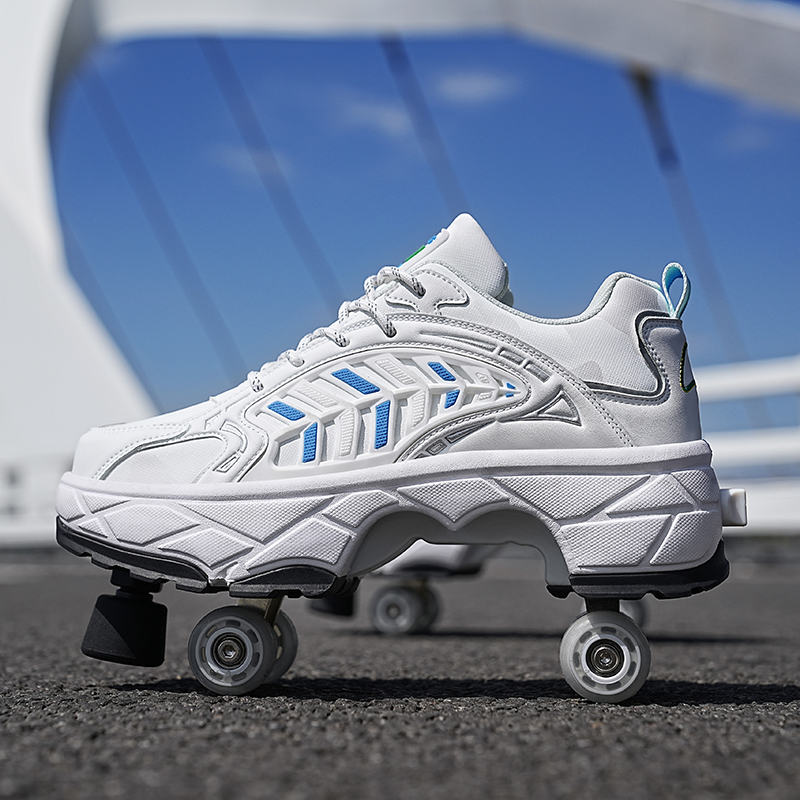 أحذية تزلج بعجلات كبيرة قابلة  - مراجعة Running Shoes وسعره
