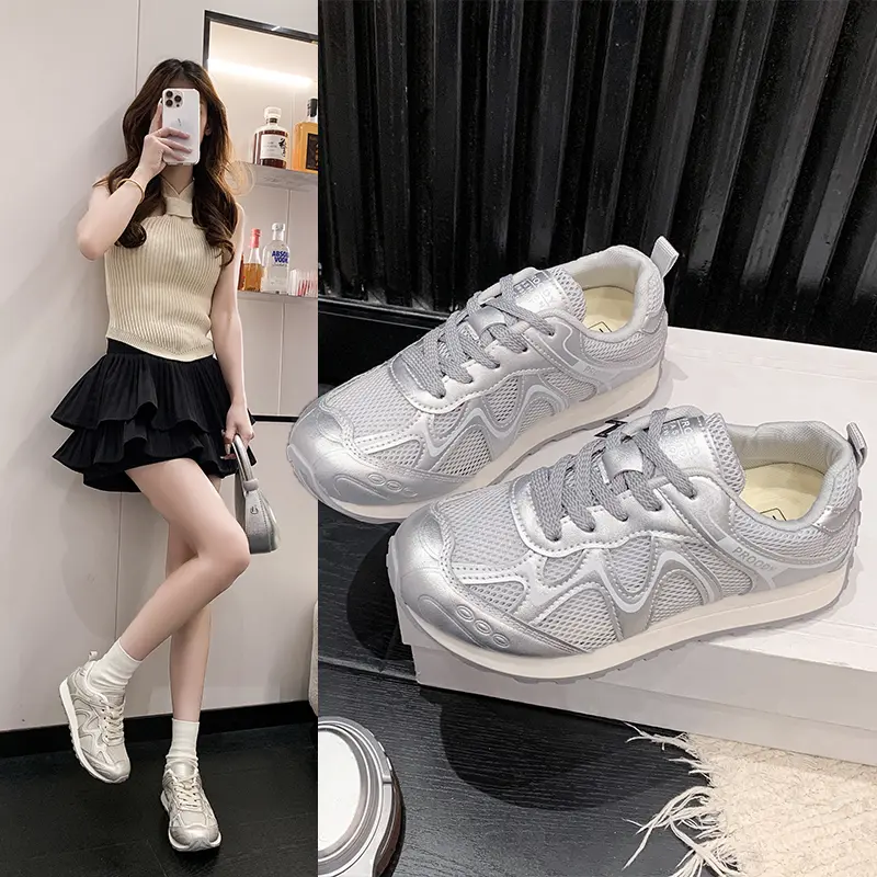أحذية رياضية ذات لوحة شبكية قا - مراجعة Breathable Mesh Athletic Shoes وسعره