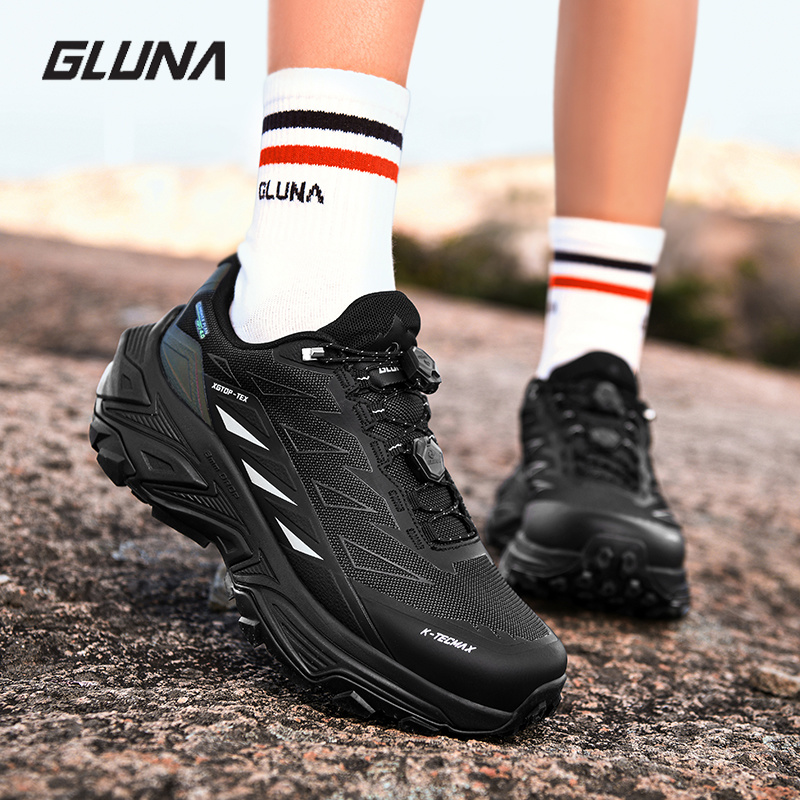 أحذية جري مقاومة للماء بالكامل - مراجعة Anti Slip Trail Running Sneakers وسعره