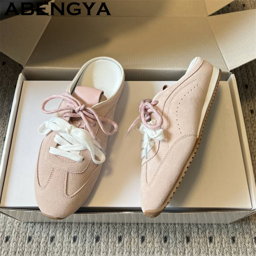 شباشب نسائية مسطحة كاجوال بربا - مراجعة Running Shoes وسعره