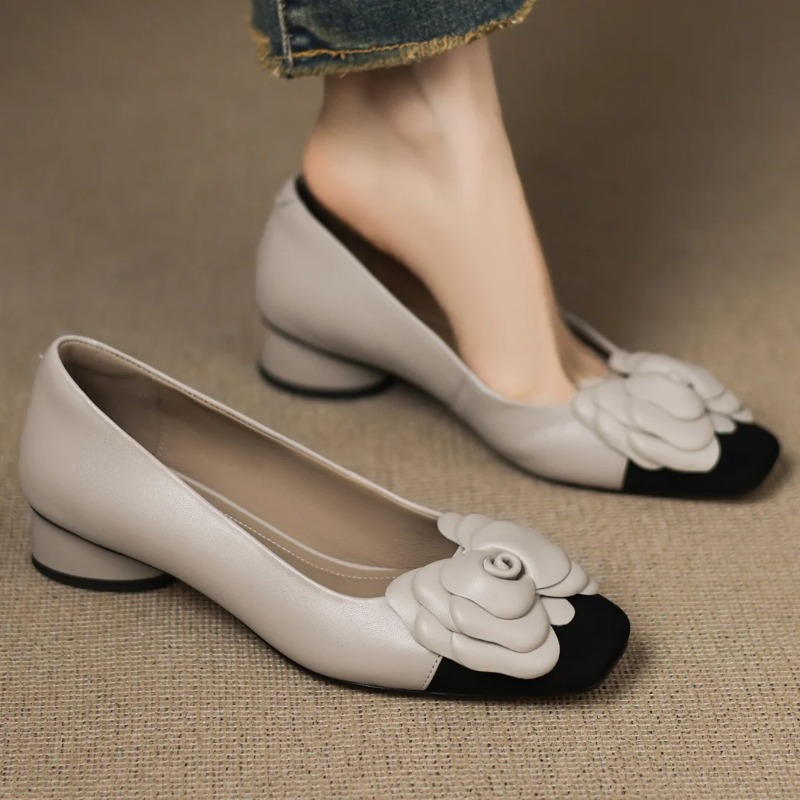 حجم كبير 34-41 المرأة مزيج جلد - مراجعة Heels وسعره