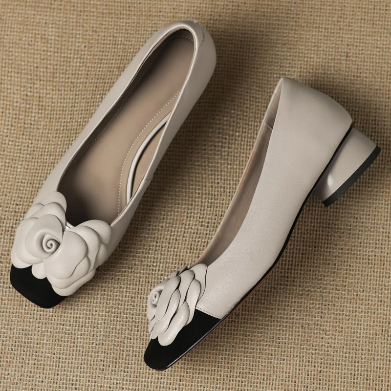 حجم كبير 34-41 المرأة مزيج جلد - مراجعة Heels وسعره