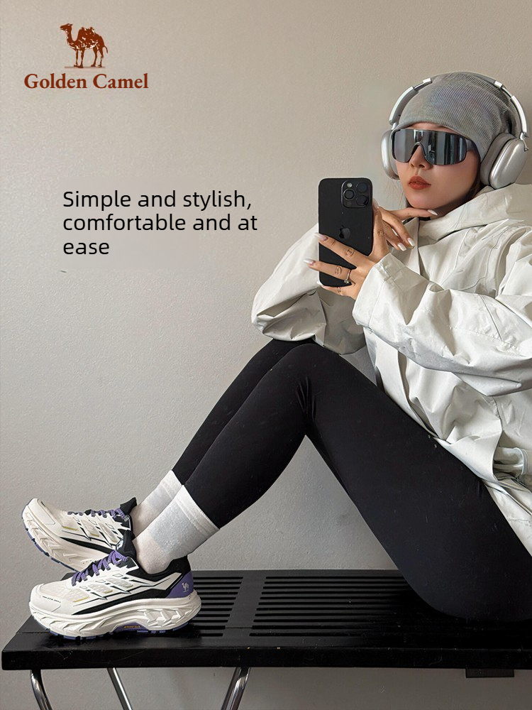 حذاء جولدن كاميل الرياضي للجري - مراجعة Anti Slip Trail Running Sneakers وسعره
