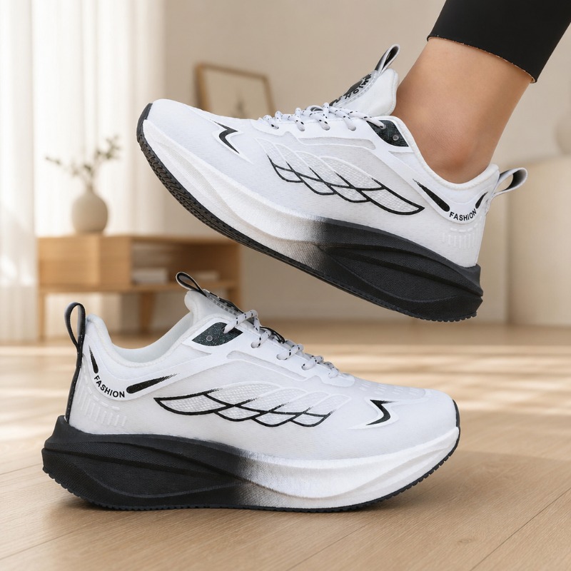 أحذية رياضية نسائية واسعة الأص - مراجعة Wide Toe Box Running Sneakers وسعره