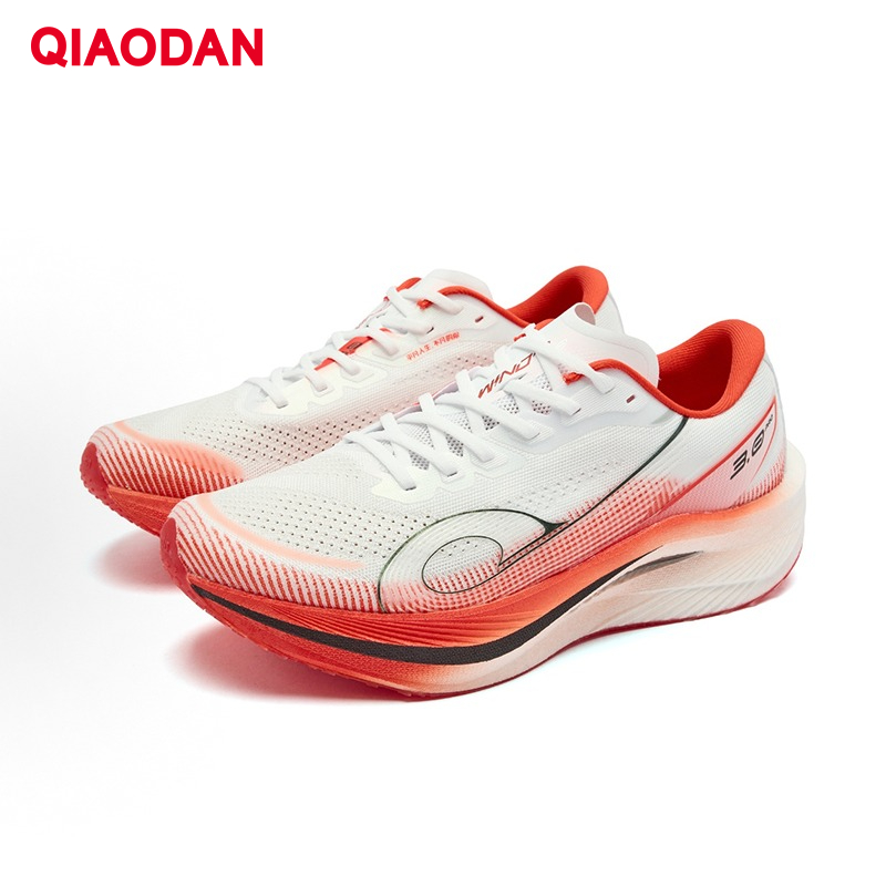أحذية QIAODAN WIND 3PRO للجري  - مراجعة Carbon Plate Marathon Racing Shoes وسعره