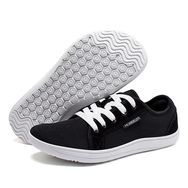حذاء HOBIBEAR بمقدمة واسعة حاف - مراجعة Wide Toe Box Running Sneakers وسعره