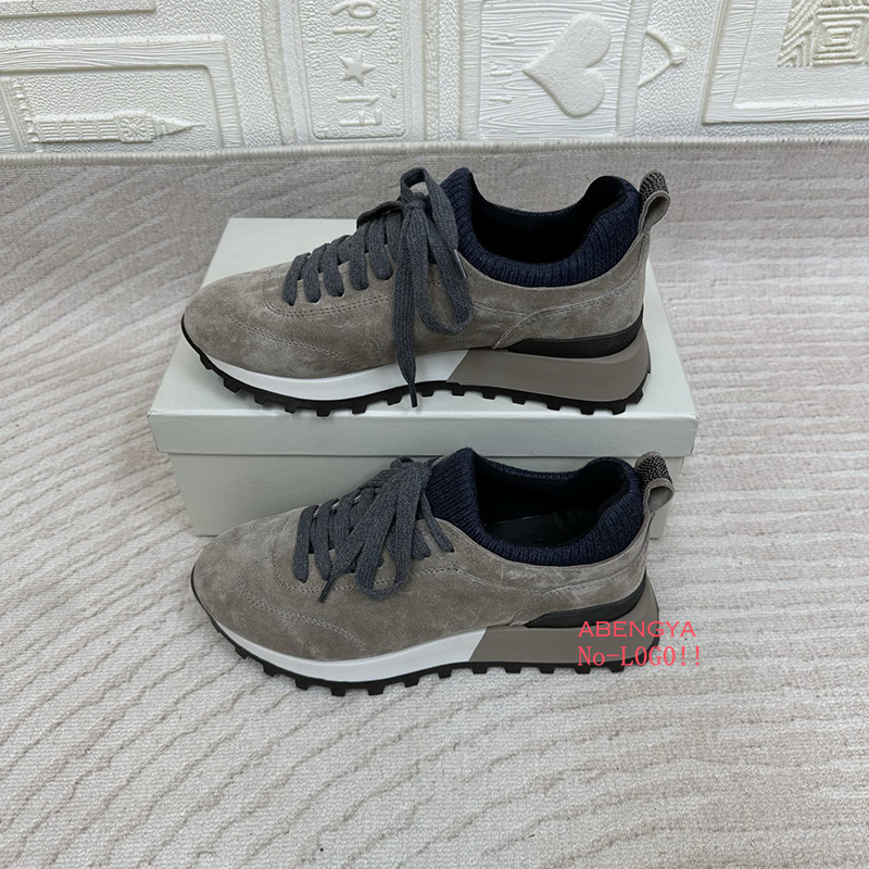 2025 الأبيض محبوك الجلد المدبو - مراجعة Knit Fabric Lace Up Sneakers وسعره
